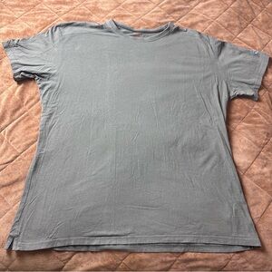 Kuhl Wildfibre 100% Organic Cotton Short Sleeve 2XL T-Shirt Olive Green Mens XXL